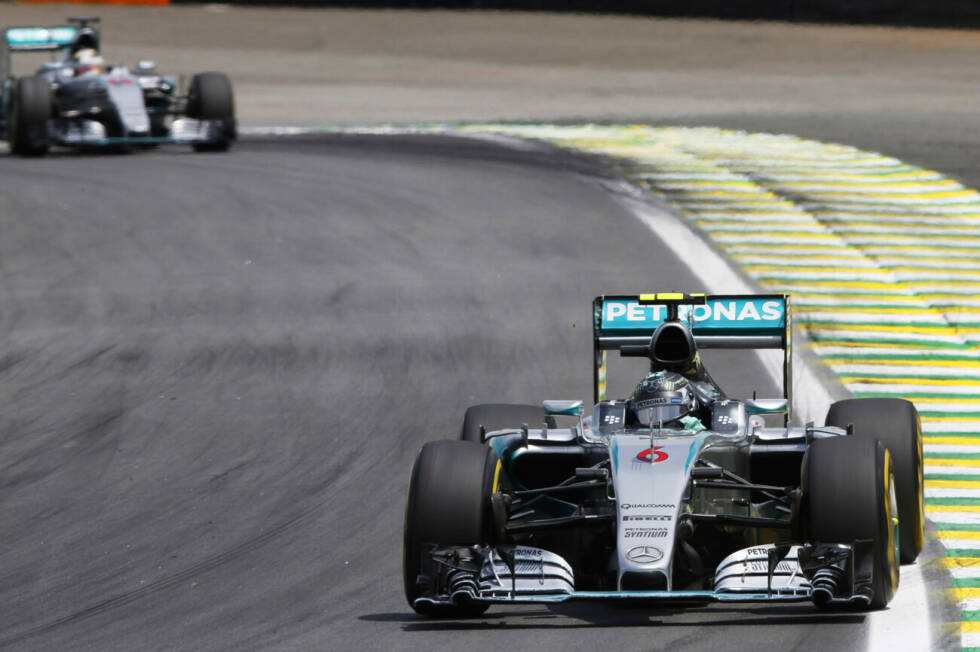 Foto zur News: 2015: Mercedes F1 W06 Hybrid / Fahrer: Lewis Hamilton, Nico Rosberg