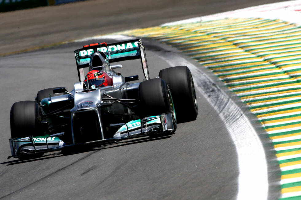 Foto zur News: 2012: Mercedes F1 W03 / Fahrer: Michael Schumacher, Nico Rosberg