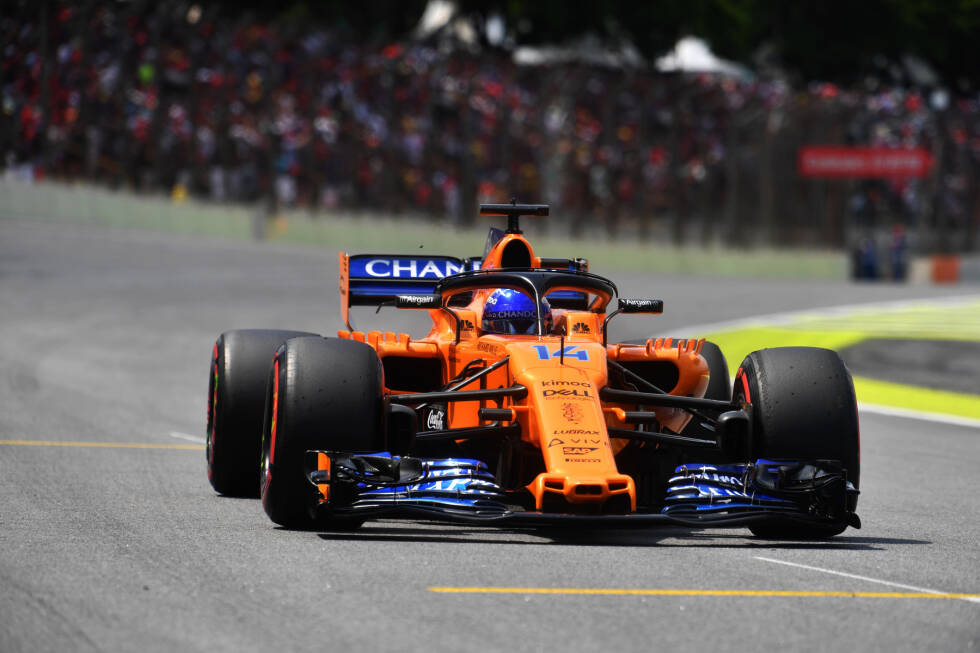 Foto zur News: 2018: McLaren-Renault MCL33
WM-Ergebnis: 11. mit 50 Punkten (20 Rennen)
