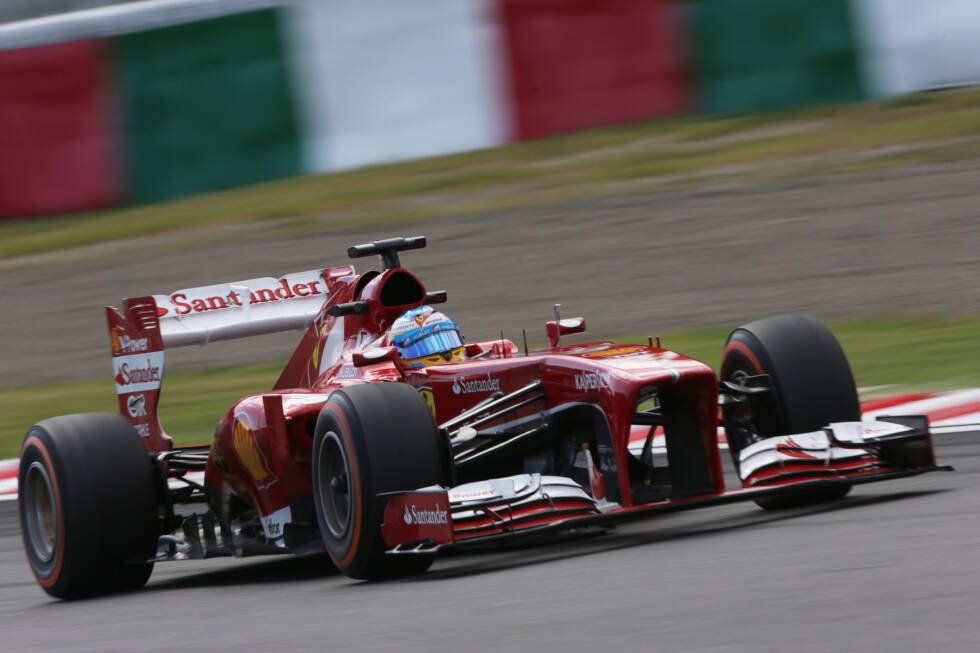 Foto zur News: 2013: Ferrari F138
WM-Ergebnis: 2. mit 242 Punkten, 2 Siege (19 Rennen)
