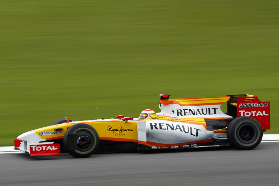 Foto zur News: 2009: Renault R29
WM-Ergebnis: 9. mit 26 Punkten (17 Rennen)