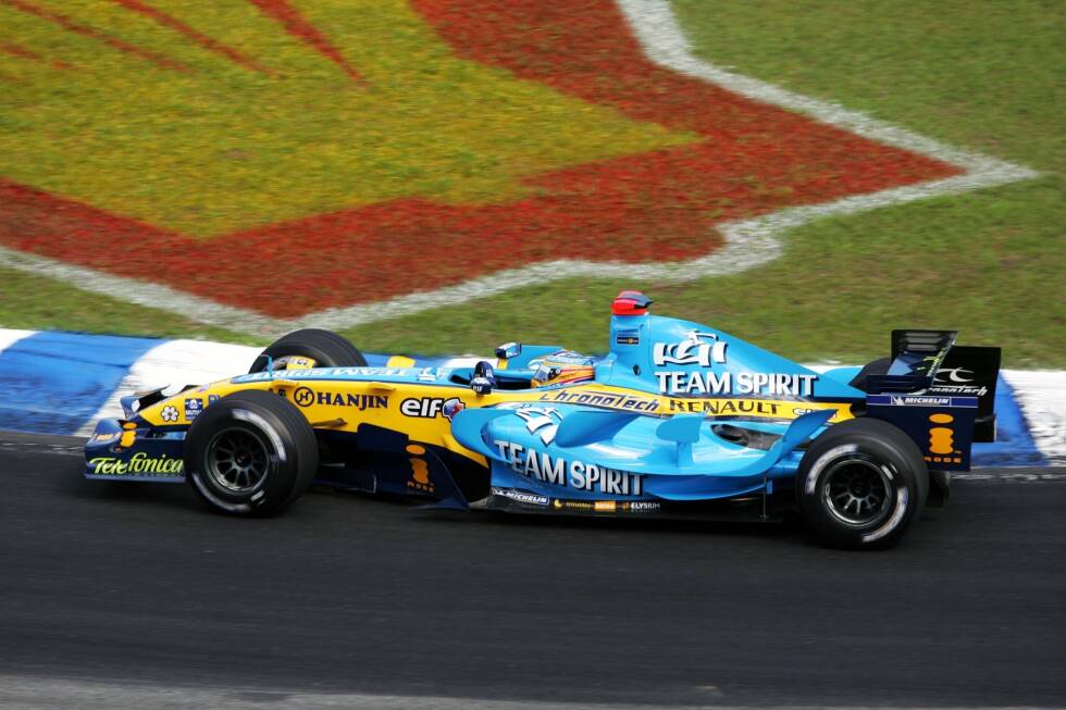 Foto zur News: 2006: Renault R26
WM-Ergebnis: 1. mit 134 Punkten, 7 Siege (18 Rennen)