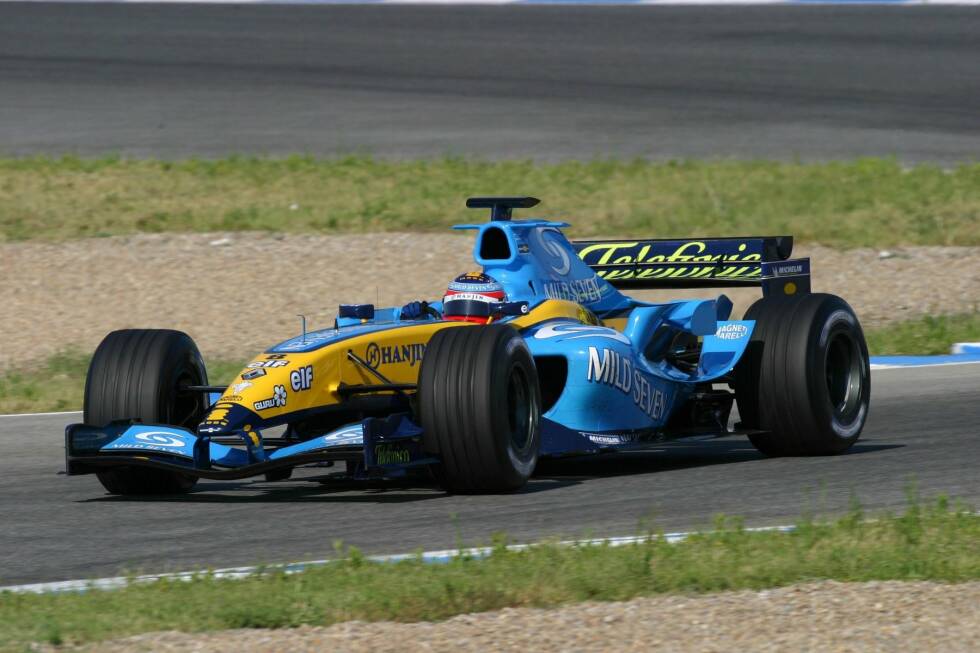 Foto zur News: 2004: Renault R24
WM-Ergebnis: 4. mit 59 Punkten (18 Rennen)