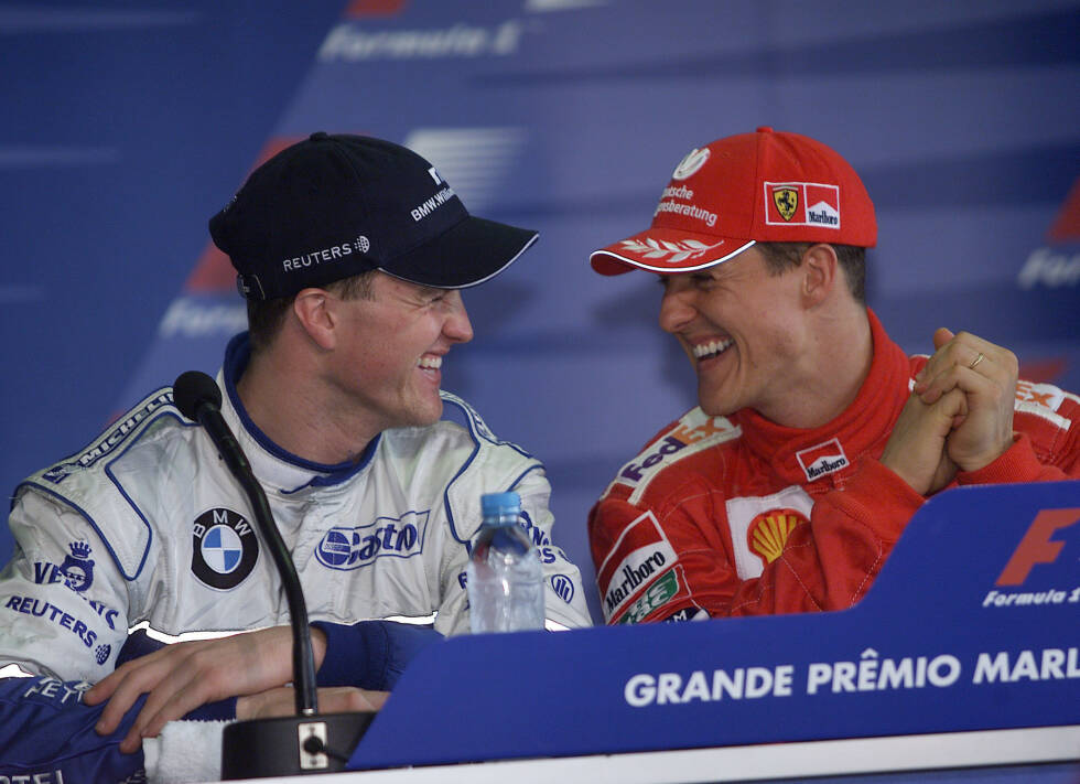 Foto zur News: ... Michael Schumacher erst drei WM-Titel hatte und gegen seinen Bruder Ralf Formel-1-Rennen bestritt.