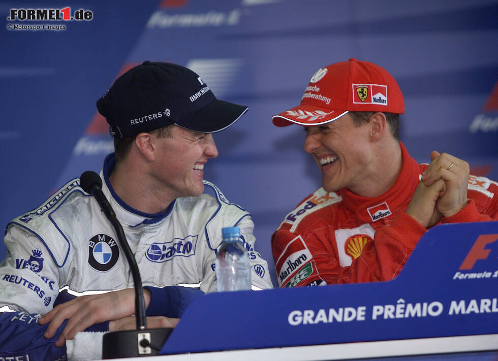 Foto zur News: ... Michael Schumacher erst drei WM-Titel hatte und gegen seinen Bruder Ralf Formel-1-Rennen bestritt.