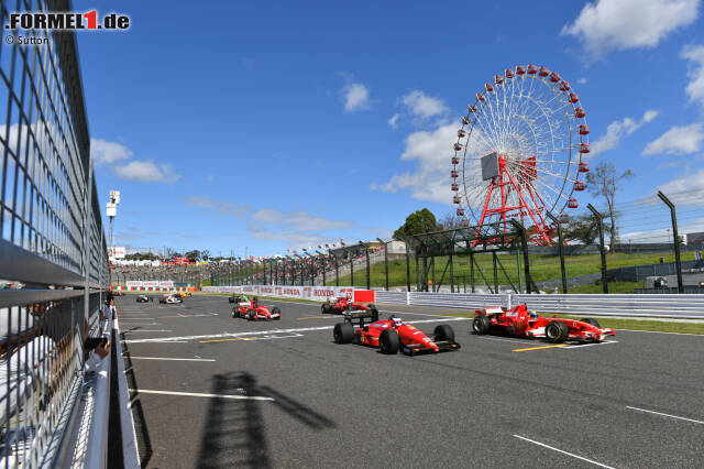 Foto zur News: Zahlreiche Legenden der Formel 1 gaben sich zum 30. Jubiläum der Formel 1 in Suzuka die Ehre.