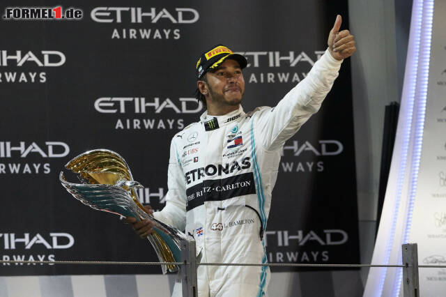 1. Lewis Hamilton - Letzter Sieg: Großer Preis von Abu Dhabi 2019 für Mercedes