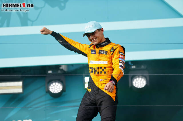Foto zur News: 1. Lando Norris - Letzter Sieg: Großer Preis von Miami 2024 für McLaren