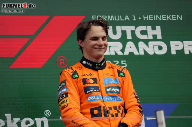 Foto zur News: 1. Oscar Piastri - Letzter Sieg: Großer Preis der Niederlande 2025 für McLaren