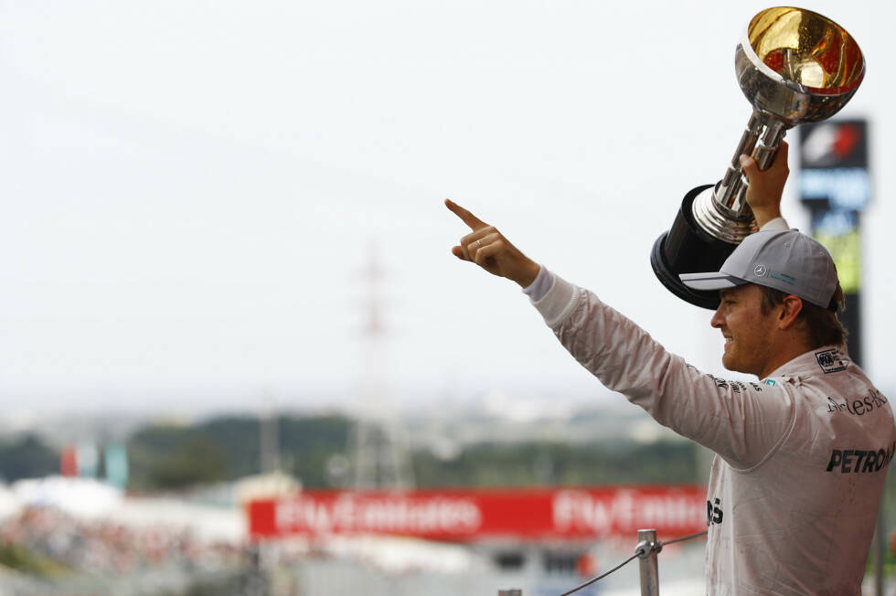 Foto zur News: 14. Nico Rosberg - Letzter Sieg: Großer Preis von Japan 2016 für Mercedes