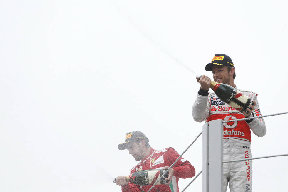 Foto zur News: 16. Jenson Button - Letzter Sieg: Großer Preis von Brasilien 2012 für McLaren