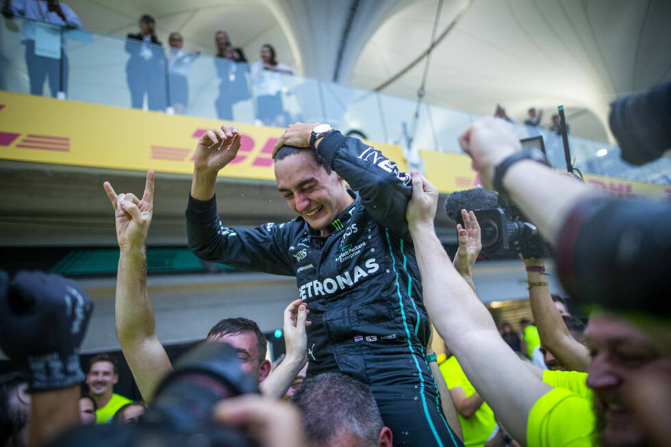 Foto zur News: 5. George Russell - Letzter Sieg: Großer Preis von Sao Paulo 2022 für Mercedes