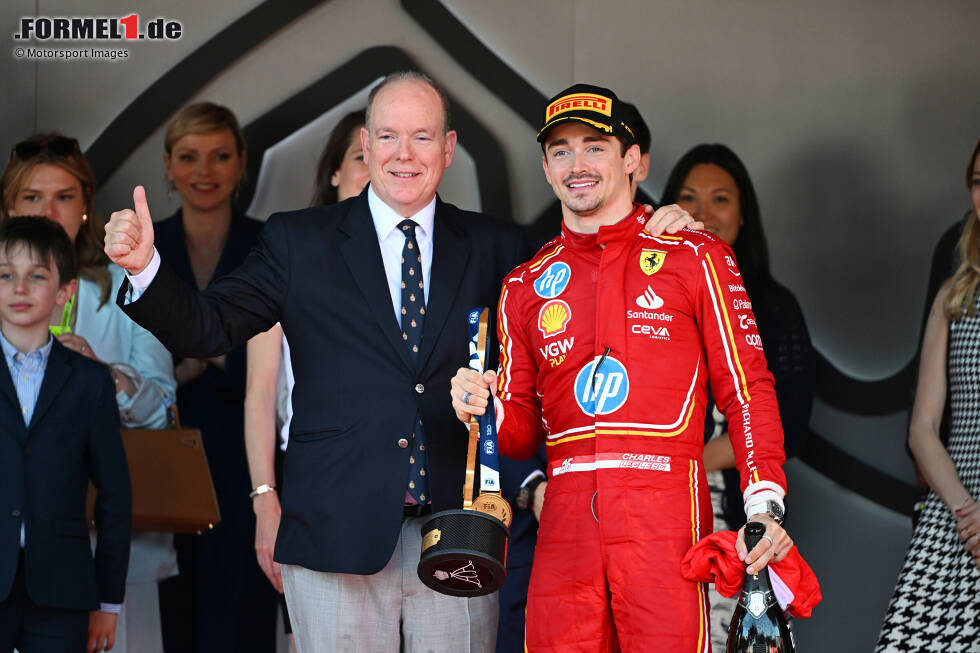 Foto zur News: 1. Charles Leclerc - Letzter Sieg: Großer Preis von Monaco 2024 für Ferrari