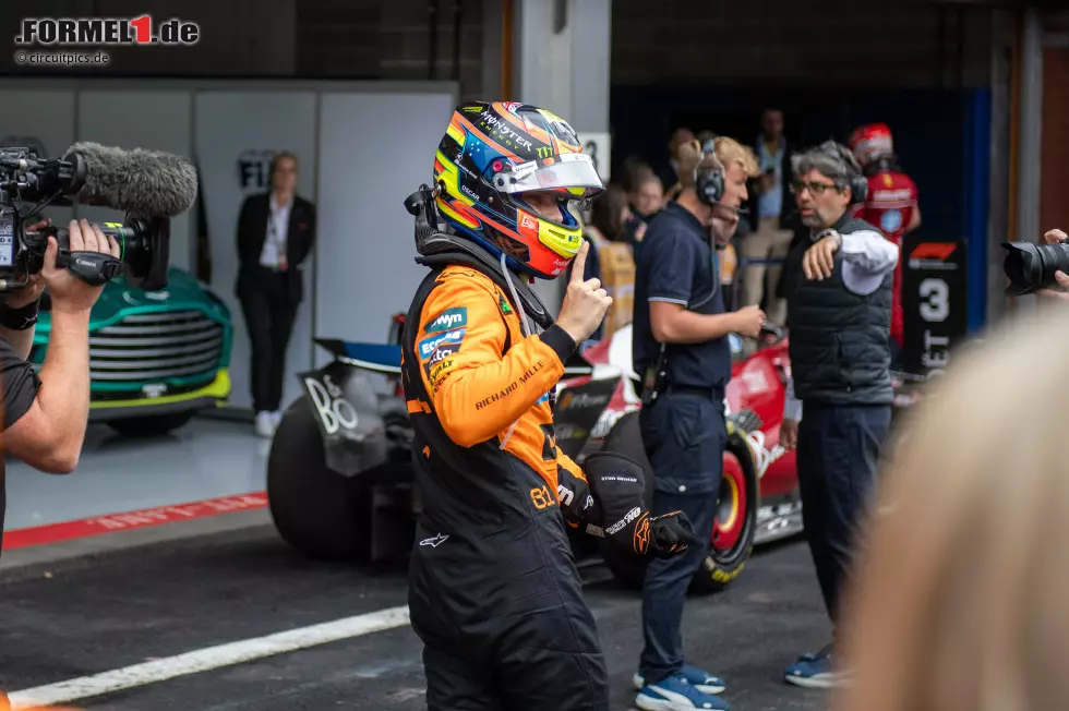 Foto zur News: 1. Oscar Piastri - Letzter Sieg: Großer Preis von Belgien 2025 für McLaren