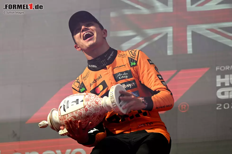Foto zur News: 1. Lando Norris - Letzter Sieg: Großer Preis von Ungarn 2025 für McLaren