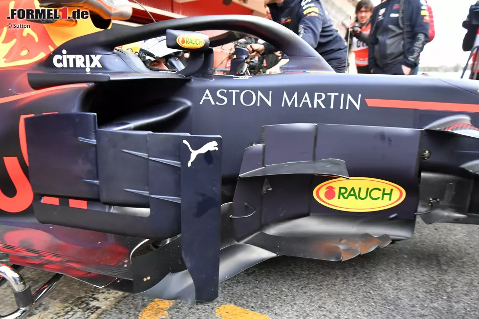 Nahaufnahme: So sieht der RB14 aus, wenn sämtliche Luftleitbleche und Windabweiser montiert sind. Foto zur News: Nahaufnahme: So sieht der RB14 aus, wenn sämtliche Luftleitbleche und Windabweiser montiert sind.