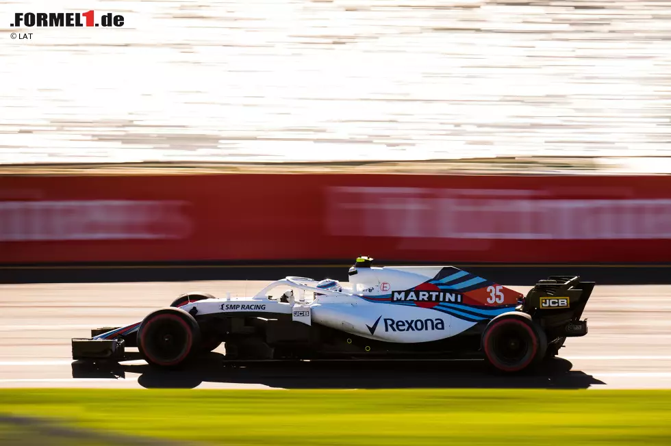 Foto zur News: Sergei Sirotkin (5): Der 22-Jährige hatte es schwer bei seinem Grand-Prix-Debüt. Kaum Test-Erfahrung. Von Teamkollege Stroll klar gebügelt. Und auch den halten wir für keinen zukünftigen Weltmeister. Für den Ausfall im Rennen konnte er allerdings nichts.