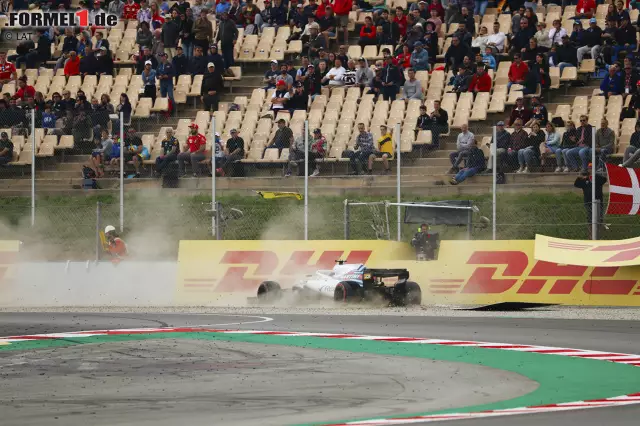 Foto zur News: Lance Stroll (5): Auf der Habenseite steht für den Kanadier, dass er regelmäßig extrem starke erste Runden fährt. Doch was nützt das, wenn er im Qualifying crasht und so weit hinten starten muss? Der Williams ist sicher kein Siegerauto. Und Stroll kein zukünftiger Champion.