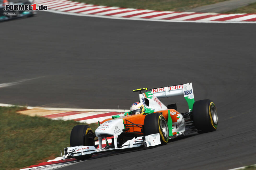 Foto zur News: Mit dem VJM04 ging es im Jahr 2011 weiter aufwärts. Force India wird Sechster der Konstrukteurswertung.