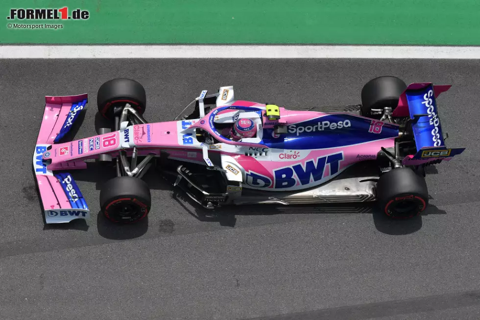 2019 tritt Racing Point zur ersten kompletten Formel-1-Saison an. Mit dem RP19 sowie Sergio Perez und Lance Stroll, der von Williams gekommen ist, erreicht das Team erneut den siebten Rang in der Konstrukteurswertung. Foto zur News: 2019 tritt Racing Point zur ersten kompletten Formel-1-Saison an. Mit dem RP19 sowie Sergio Perez und Lance Stroll, der von Williams gekommen ist, erreicht das Team erneut den siebten Rang in der Konstrukteurswertung.