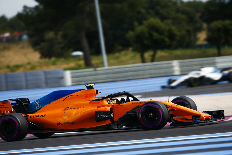 Foto zur News: Stoffel Vandoorne (4): Alonso konnte er (wie so oft) nicht das Wasser reichen. Ansonsten fuhr er ein fehlerfreies Rennen im Rahmen der Möglichkeiten seines McLaren. Aber wenn wir Alonso eine 4 aufs Auge drücken, können wir Vandoorne diesmal keine 3 geben.