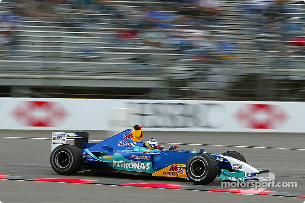 Foto zur News: 2003: Sauber C22 - 16 Rennen, 6 Punkte, WM-Rang 14