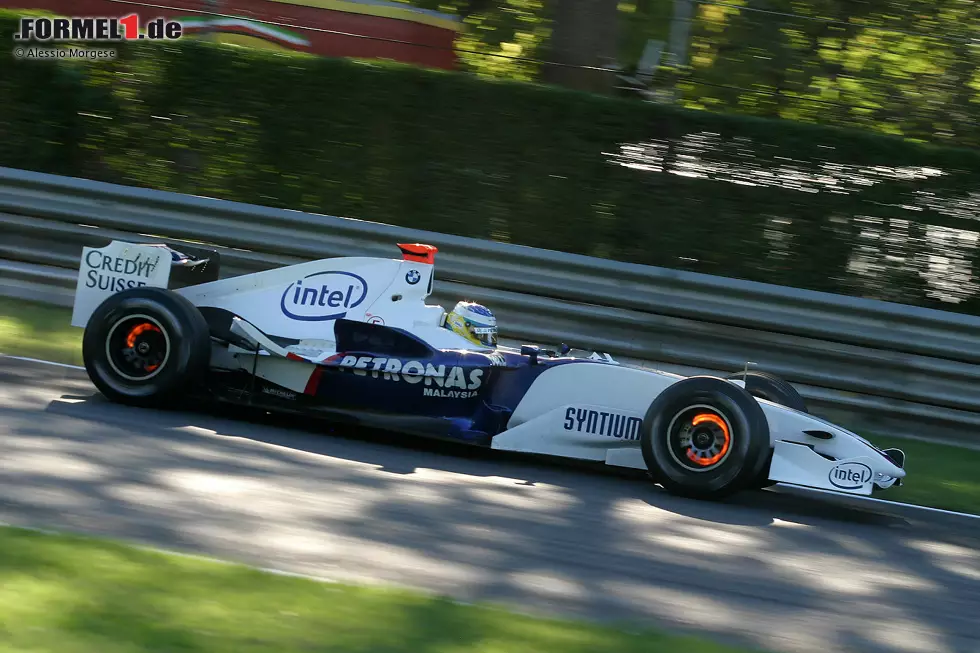 Foto zur News: 2006: BMW-Sauber F1.06 - 18 Rennen, 23 Punkte, 1 Podestplatz, WM-Rang 11