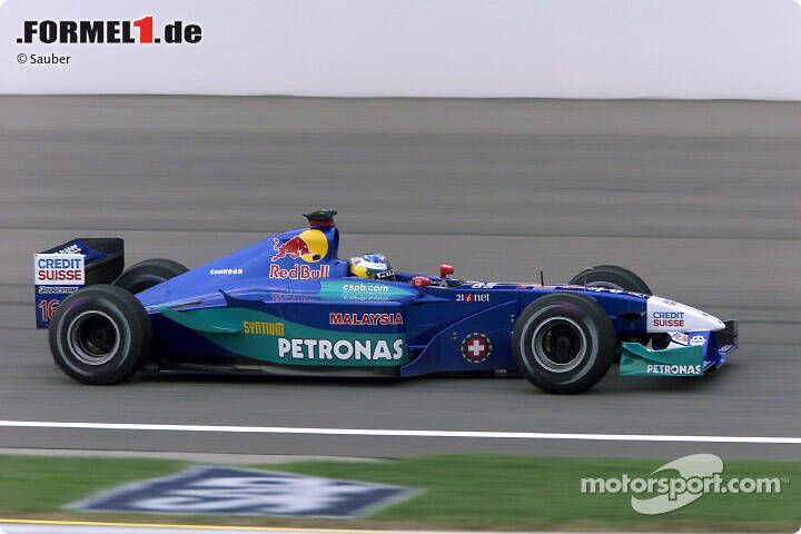 Foto zur News: 2001: Sauber C20 - 17 Rennen, 12 Punkte, 1 Podestplatz, WM-Rang 8