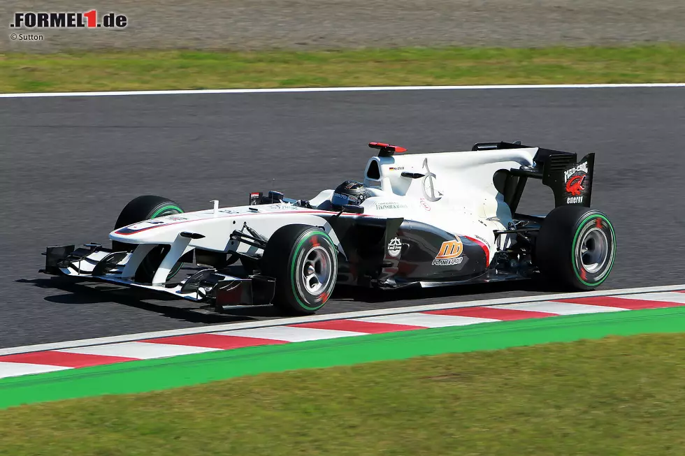 Foto zur News: 2010: Sauber C29 - 5 Rennen, 6 Punkte, WM-Rang 18