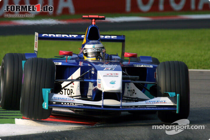 Foto zur News: 2002: Sauber C21 - 17 Rennen, 7 Punkte, WM-Rang 10
