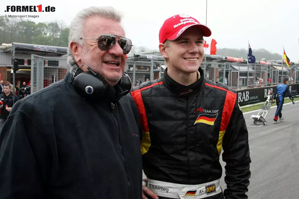 Foto zur News: Um sein Management kümmert sich Michael-Schumacher-Intimus Willy Weber, was seinen Namen in Fachkreisen schnell bekannt macht. Ein kleiner Hype entsteht. Weber bringt Hülkenberg 2006 in die neu geschaffene A1GP-Serie, ...