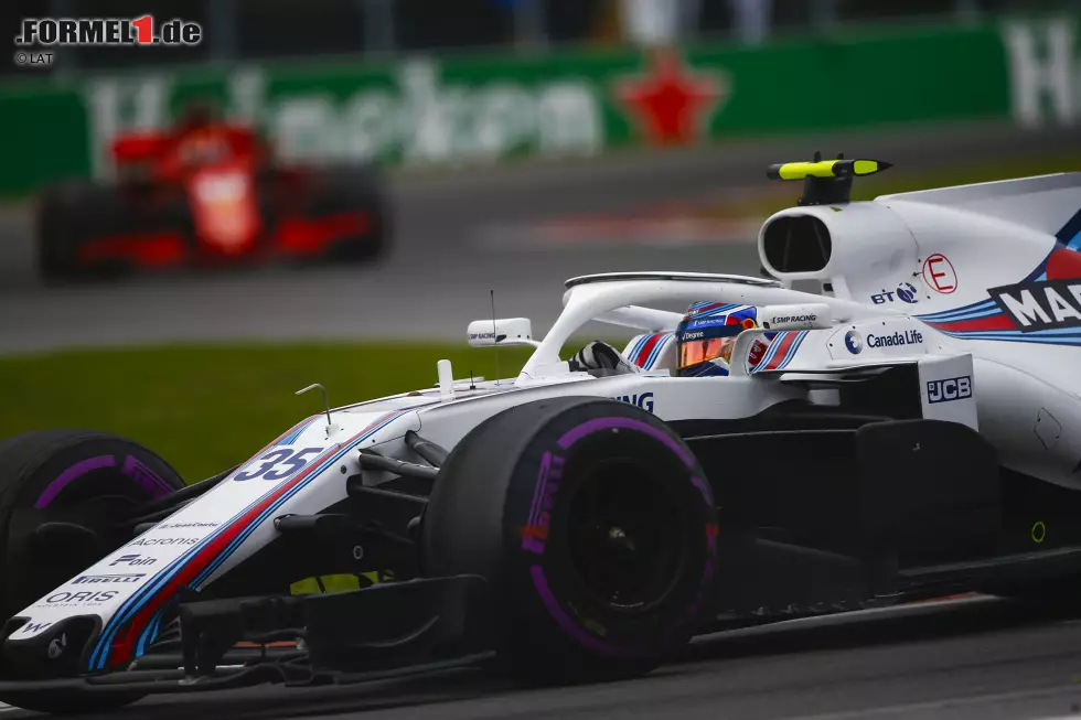 Foto zur News: Sergei Sirotkin (5): Selbst wenn der Russe selten Blödsinn macht, fehlen ihm die fahrerischen Mittel, um aus dem Williams etwas rauszuholen, was vielleicht gar nicht da ist. Dass er im Qualifying trotz Strolls Fehler hinter dem Teamkollegen lag, sagt einiges aus.