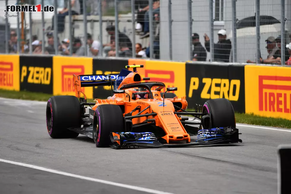 Foto zur News: Stoffel Vandoorne (4): Im Qualifying nahe an Alonso dran, im Rennen unschuldig am Reifenschaden, der ihn ein besseres Ergebnis gekostet hat. Und doch haben wir vom Belgier zu wenig gesehen, als dass wir ihn besser benoten würden.