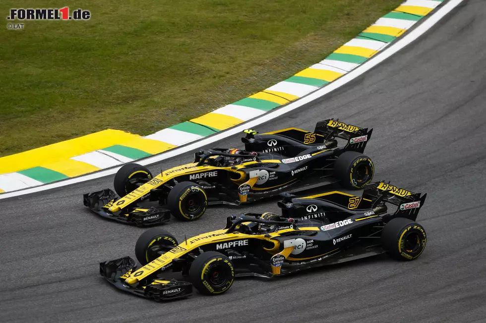 Nico Hülkenberg (3): Klasse, wie er sich im Duell gegen Sainz durchsetzte! Gut, dass er im Qualifying wie so oft das Beste rausgeholt hat, als es drauf ankam. Aber mit einem mittelmäßigen Renault konnte er unterm Strich keine Bäume ausreißen. Bis zum Ausfall wegen Motor-Überhitzung. Foto zur News: Nico Hülkenberg (3): Klasse, wie er sich im Duell gegen Sainz durchsetzte! Gut, dass er im Qualifying wie so oft das Beste rausgeholt hat, als es drauf ankam. Aber mit einem mittelmäßigen Renault konnte er unterm Strich keine Bäume ausreißen. Bis zum Ausfall wegen Motor-Überhitzung.