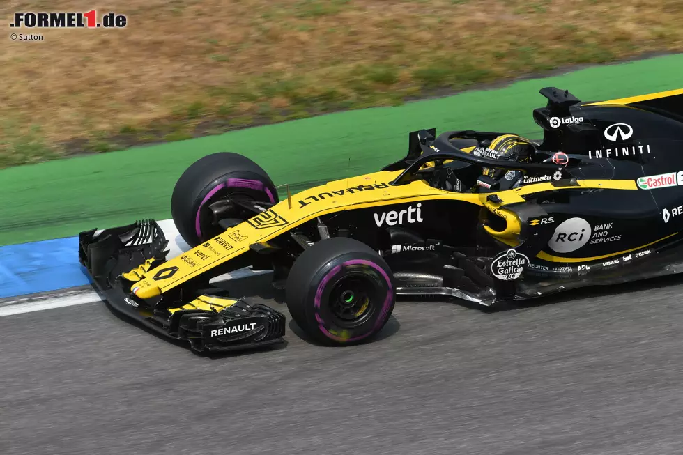Nico Hülkenberg (1): Beim Heimspiel das beste Saisonergebnis geholt - besser hätte es für ihn nicht laufen können. Hat seinen Teamkollegen weiter deutlich im Griff und holt eben das, was geht. Und dazu glänzt er noch mit Charme am Funk ("Vielen Dank"). Foto zur News: Nico Hülkenberg (1): Beim Heimspiel das beste Saisonergebnis geholt - besser hätte es für ihn nicht laufen können. Hat seinen Teamkollegen weiter deutlich im Griff und holt eben das, was geht. Und dazu glänzt er noch mit Charme am Funk ("Vielen Dank").