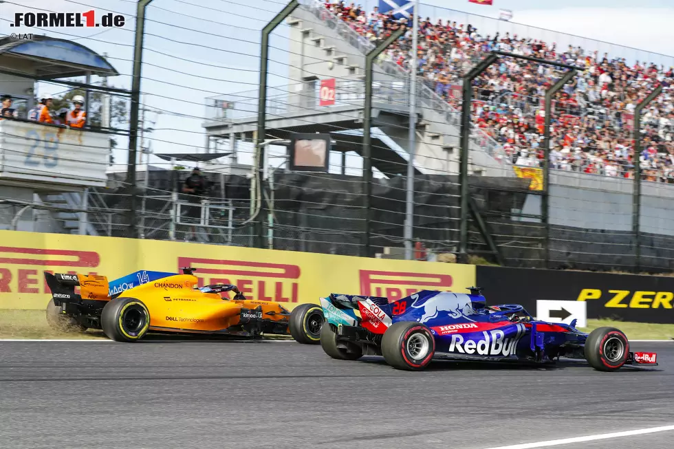 Foto zur News: Brendon Hartley (4): Seine Qualifying-Leistung war eine Bewerbung für eine tolle Zwei. Aber im Rennen war von dieser Form nichts mehr zu sehen. Hartley ist schlecht gestartet und beendete den Grand Prix über 20 Sekunden hinter seinem Teamkollegen. Keine Bewerbung für die Saison 2019.