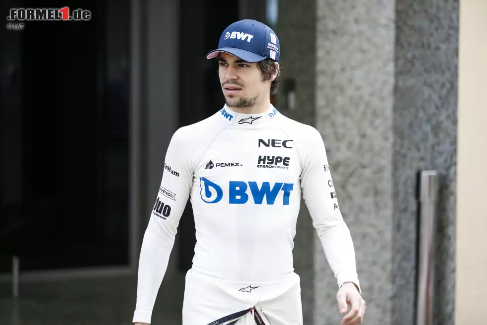 Foto zur News: Auch als Stroll noch ohne Vertrag für 2019 war, passte die neue Unterwäsche schon.