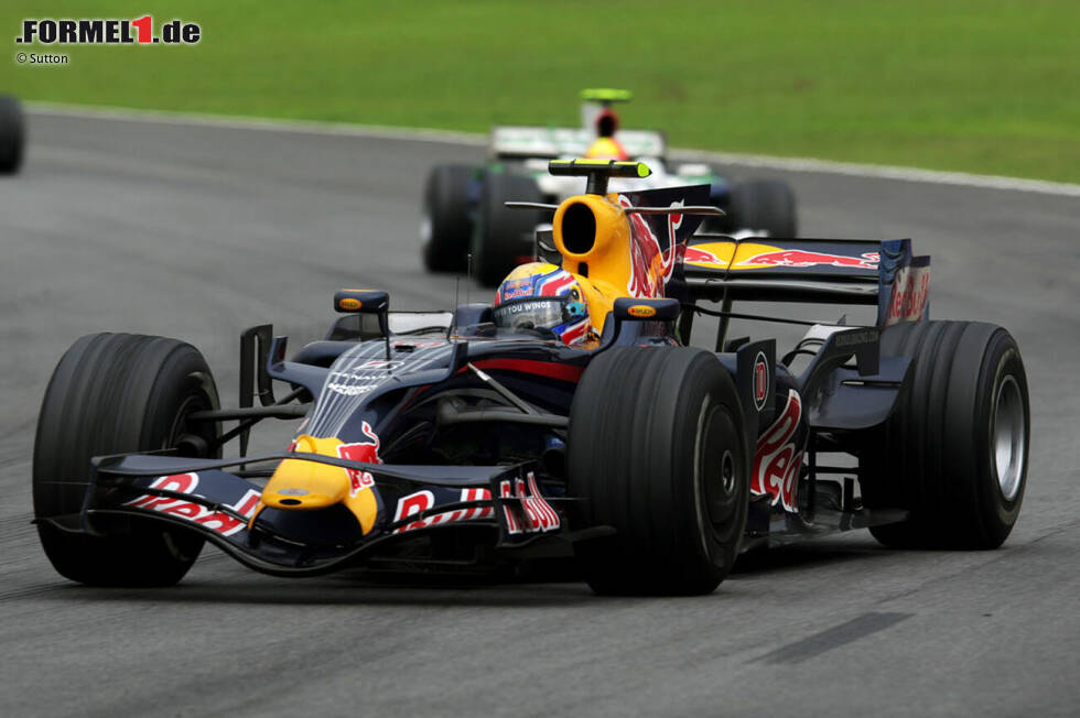 Foto zur News: 2008: Red-Bull-Renault RB4 - Fahrer: David Coulthard, Mark Webber