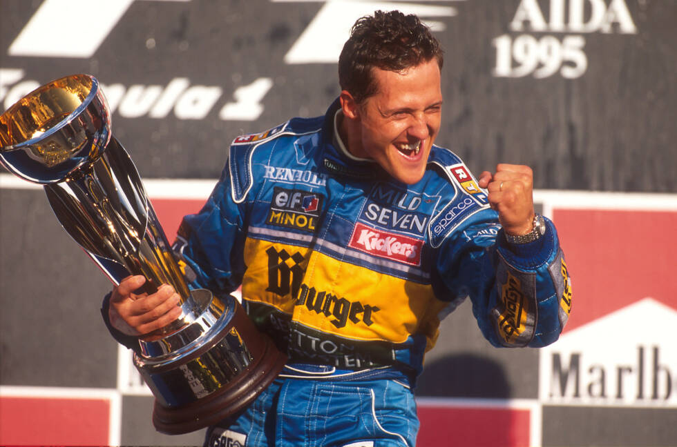 Foto zur News: Siege in aufeinanderfolgenden Jahren (15): Zwischen 1992 und 2006 konnte &quot;Schumi&quot; in jedem Jahr mindestens einen Grand Prix gewinnen - einsame Spitze! Aber Achtung: Lewis Hamilton liegt mit Siegen in elf aufeinanderfolgenden Jahren (2007 bis 2017) aktuell schon auf Rang zwei. 2022 könnte er Schumacher überholen.