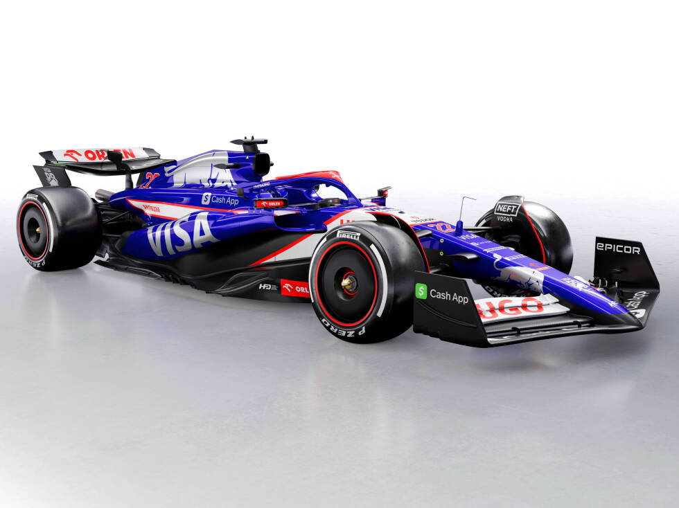 Foto zur News: 2024: Racing Bulls VCARB 01 - Fahrer: Daniel Ricciardo/Yuki Tsunoda