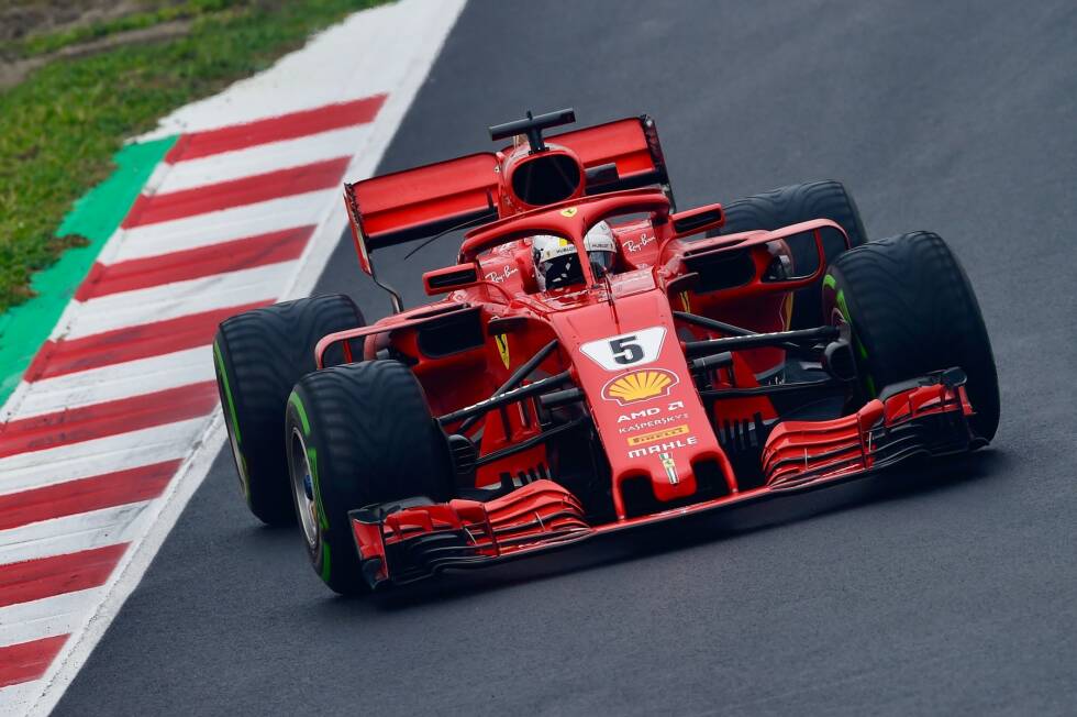 Foto zur News: 2018: Ferrari SF71H
WM-Ergebnis: 2. mit 320 Punkten, 5 Siege