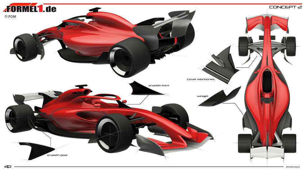 Fotostrecke: Formel-1-Konzepte für die Saison 2021 - Foto 7/9