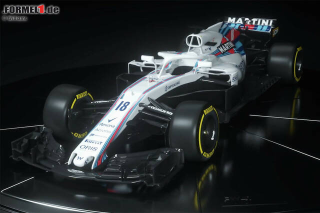 Foto zur News: So sieht er also aus, der neue Williams FW 41, ...