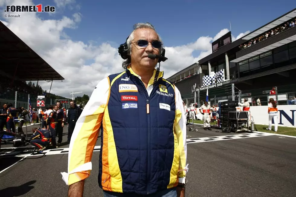 Foto zur News: Flavio Briatore vor zehn Jahren ...