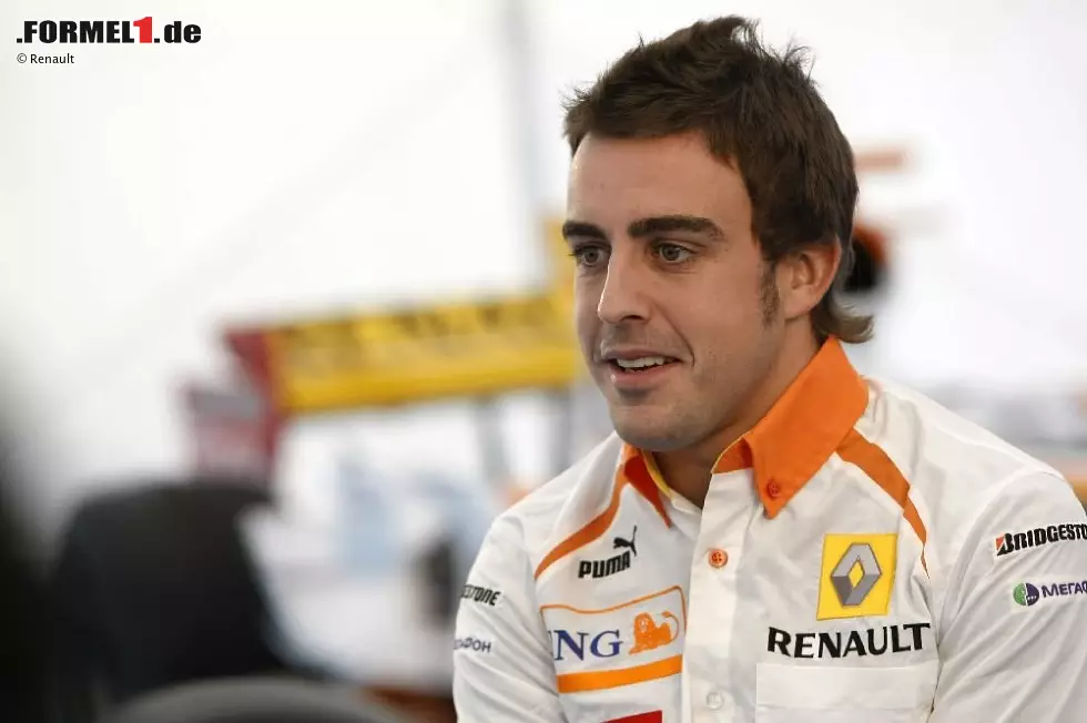 Foto zur News: Fernando Alonso vor zehn Jahren ...