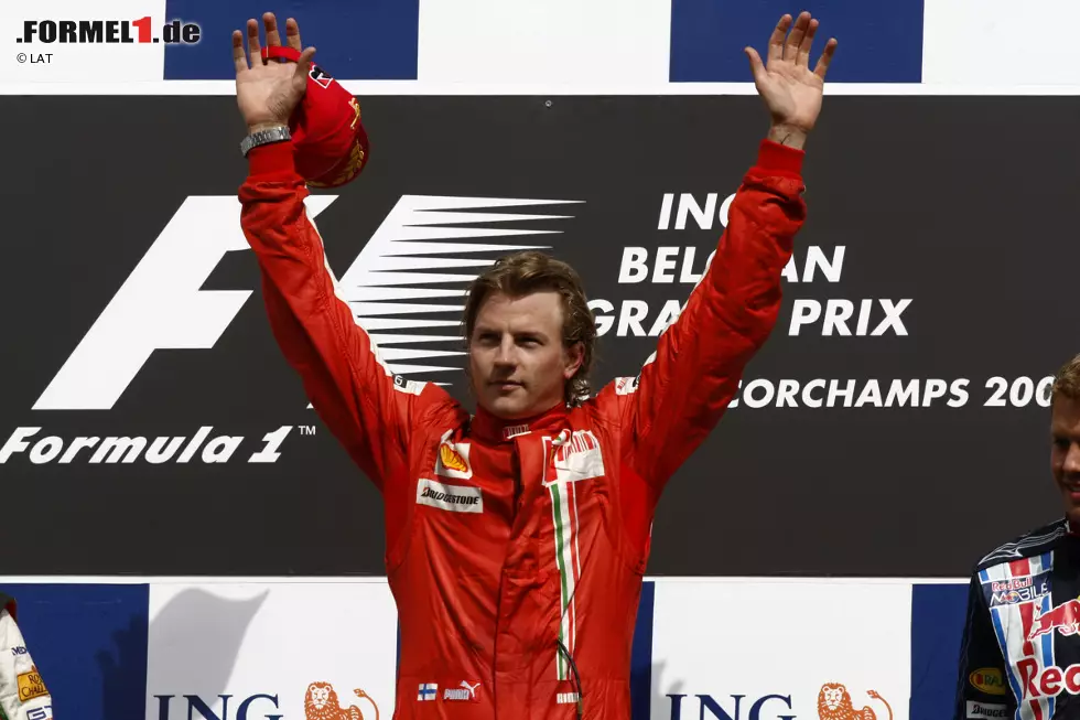 Foto zur News: Kimi Räikkönen vor zehn Jahren ...