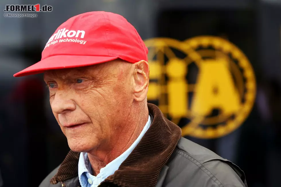 Foto zur News: Niki Lauda vor zehn Jahren ...