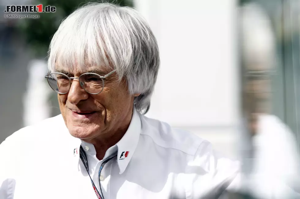 Foto zur News: Bernie Ecclestone vor zehn Jahren ...