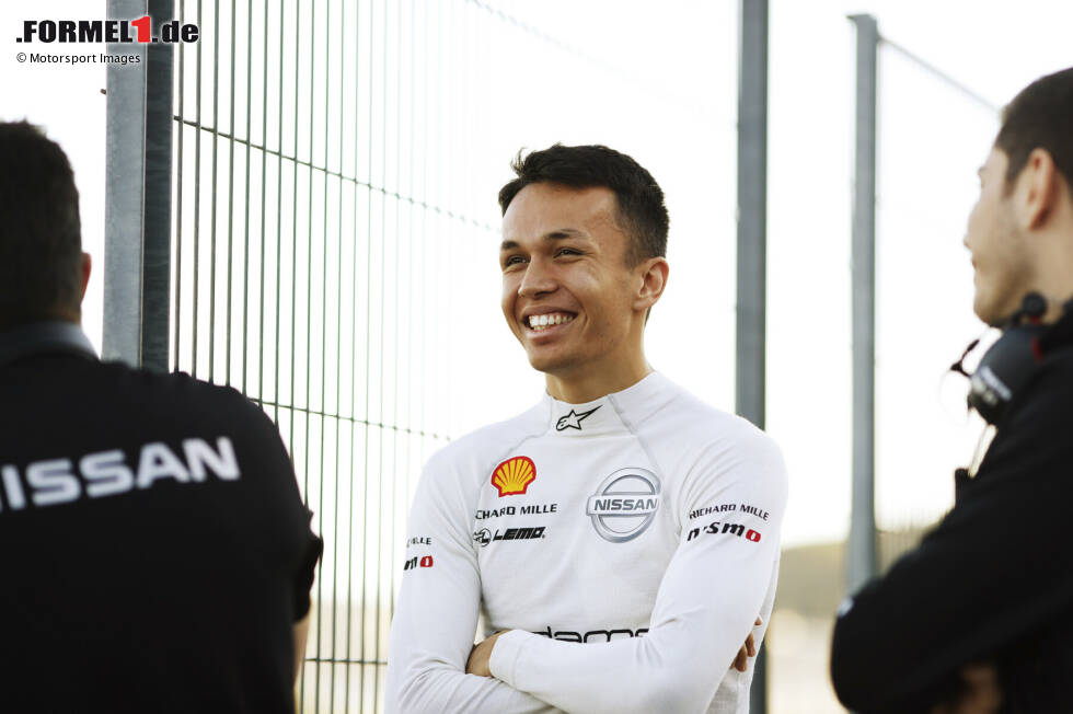 20. September 2018: Nissan bestätigt den damaligen Formel-2-Fahrer Albon für die Formel-E-Saison 2018/19. Seinen Traum von der Formel 1 hat er da eigentlich schon aufgegeben ... 20. September 2018: Nissan bestätigt den damaligen Formel-2-Fahrer Albon für die Formel-E-Saison 2018/19. Seinen Traum von der Formel 1 hat er da eigentlich schon aufgegeben ...