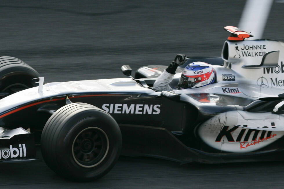 Foto zur News: Kimi Räikkönen - Startplatz 17 (Japan 2005)